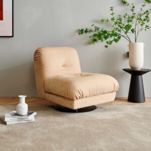 MENTEBELLO (Italy) Nubuck down filling Single Sofa