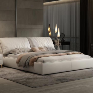 Platform Fabic Bed(leather is optional)
