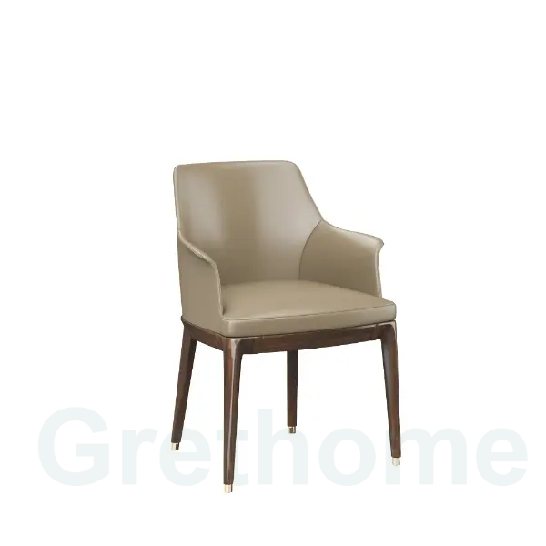 Microfiber Dining Chairs Wood Legs