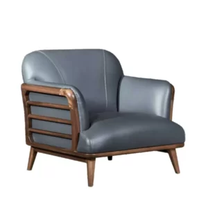 Napa cowhide BX53017 half leather Sofa