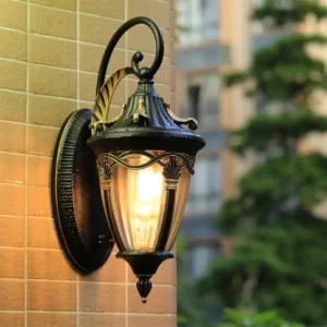 Outdoor Wall Lamp Classical Light Retro LED Sconces Waterproof